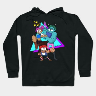 K.O., Enid, & Rad Hoodie